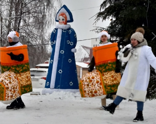 Изображение - "Морозная Джига-дрыга" от творческой команды МАУК " Дом техники' для юных бугульминцев.