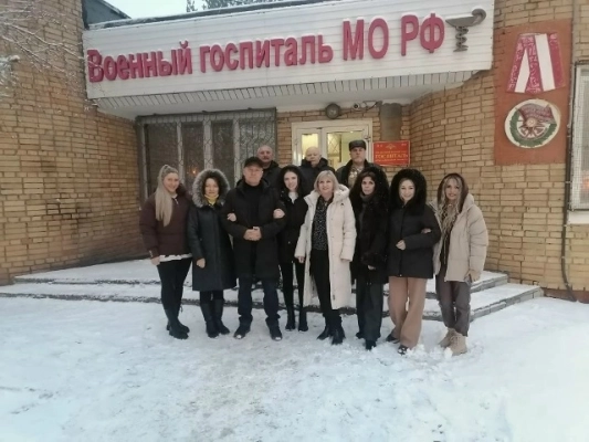 Изображение - 12 декабря творческая делегация из Бугульмы продолжила свою великую миссию — дарить поддержку и тепло участникам специальной военной операции, проходящим лечение и реабилитацию.